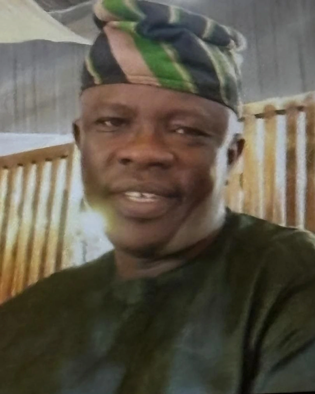 Portrait of Hon. Onikosi Ismail Olamilekan, Auditor of the Lagos State Councilors Forum